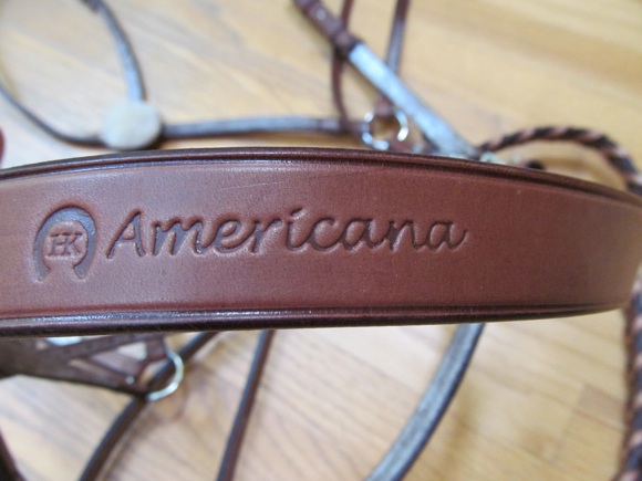Americana Figure 8 Bridle-Over Size-New