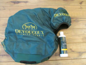 Brand New Devoucoux Saddle Cover plus Belharra Soap