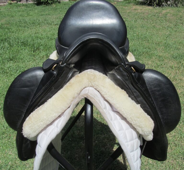 17" Custom Saddlery Wolfgang Matrix Monoflap, Wide Tree (2016 Model) - Image 4