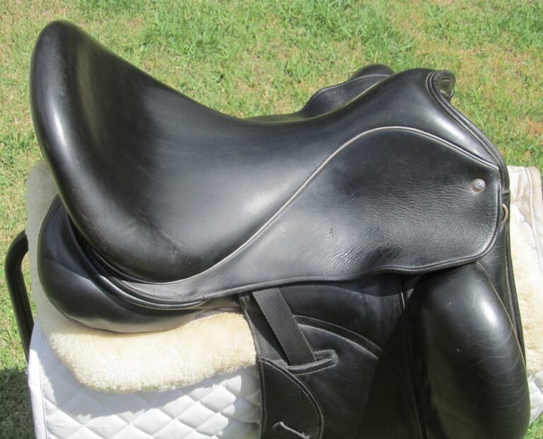 17" Custom Saddlery Wolfgang Matrix Monoflap, Wide Tree (2016 Model) - Image 6