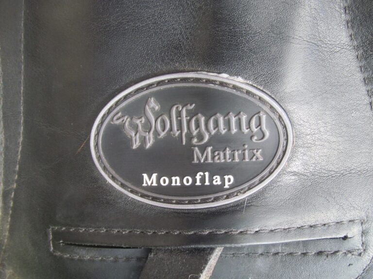 17" Custom Saddlery Wolfgang Matrix Monoflap, Wide Tree (2016 Model) - Image 9