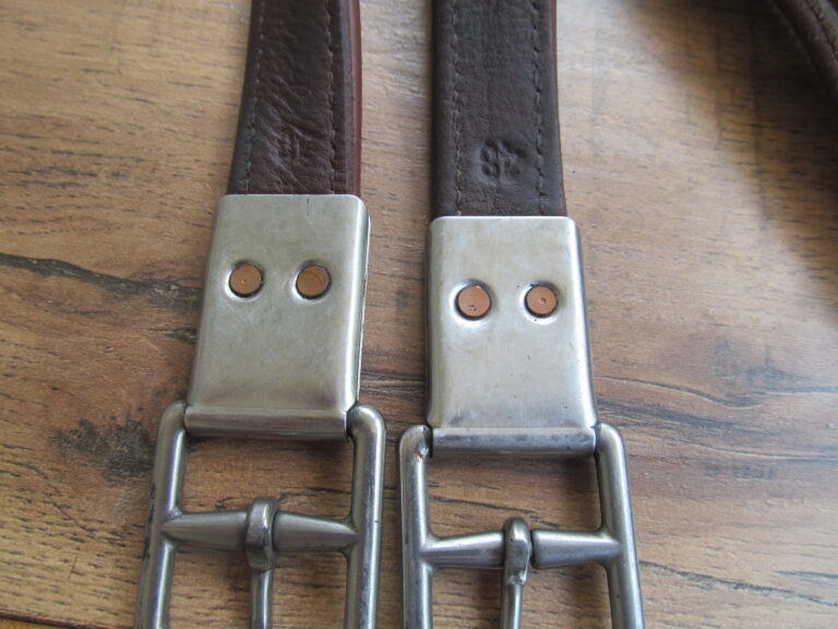 48" M. Toulouse Calfskin Stirrup Leathers - Image 2