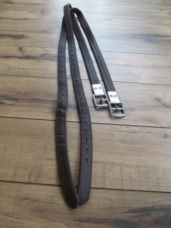 48" M. Toulouse Calfskin Stirrup Leathers - Image 3