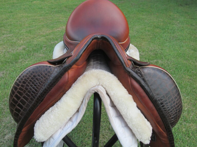 17" Custom Saddlery Icon Coda Monoflap, Medium Tree (2023 Model) - Image 3